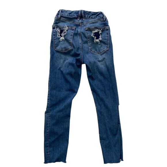Good American Distressed Skinny Jeans Size 2/26 - Picture 2 of 3